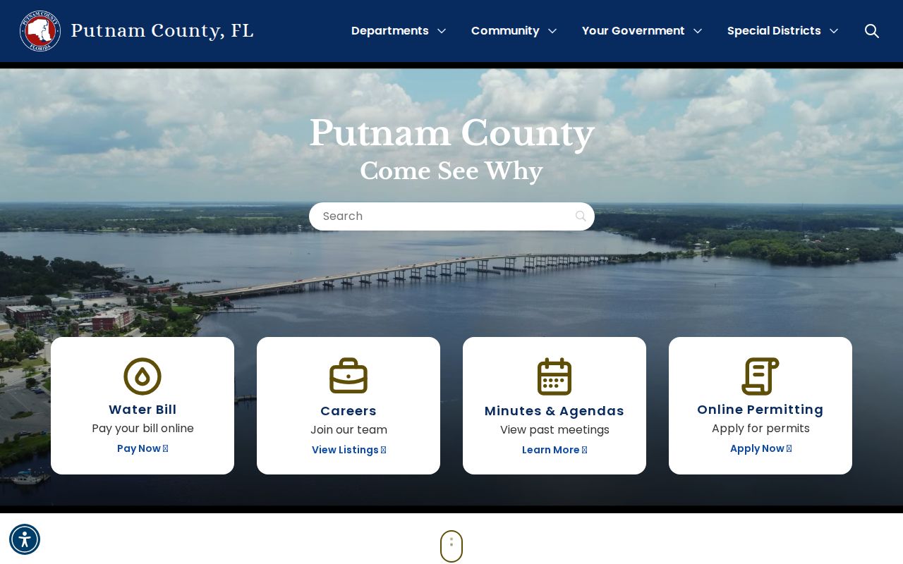 Putnam County criminal history government services